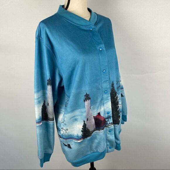 Blair Winter Island Long Sleeve Sweater size Med - Picture 3 of 4